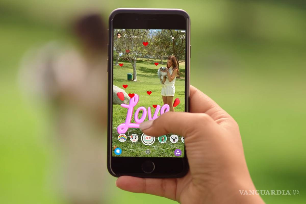 Llegan los filtros 3D a Snapchat
