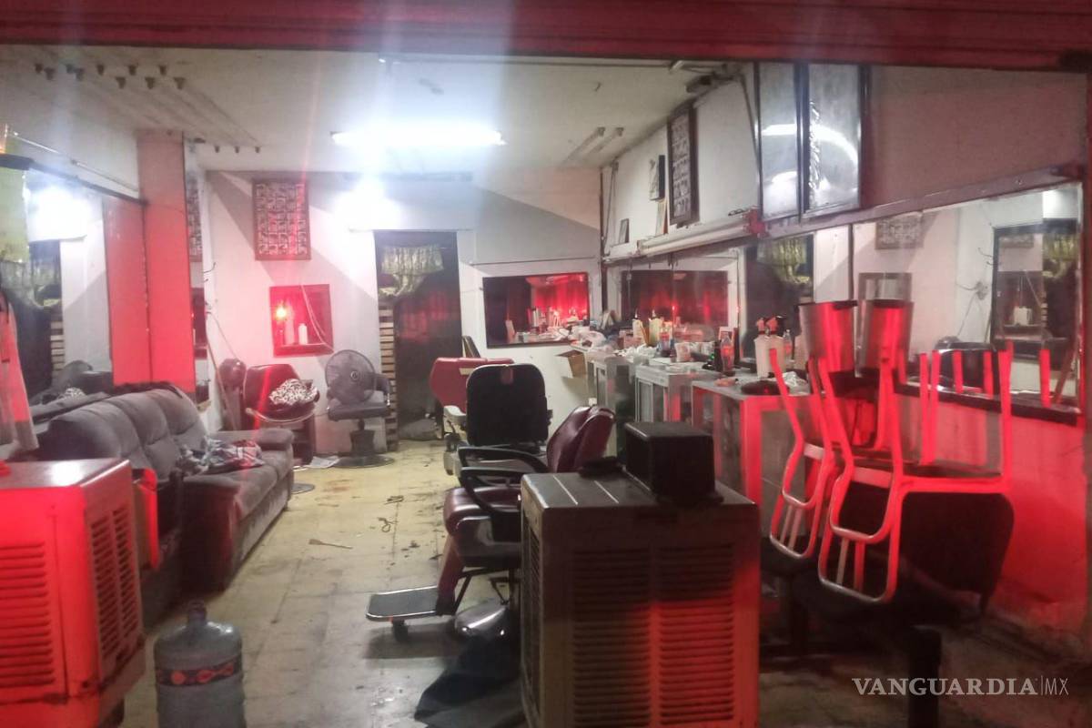 Cierran peluquería del centro de Torreón; había consumo de alcohol y drogas