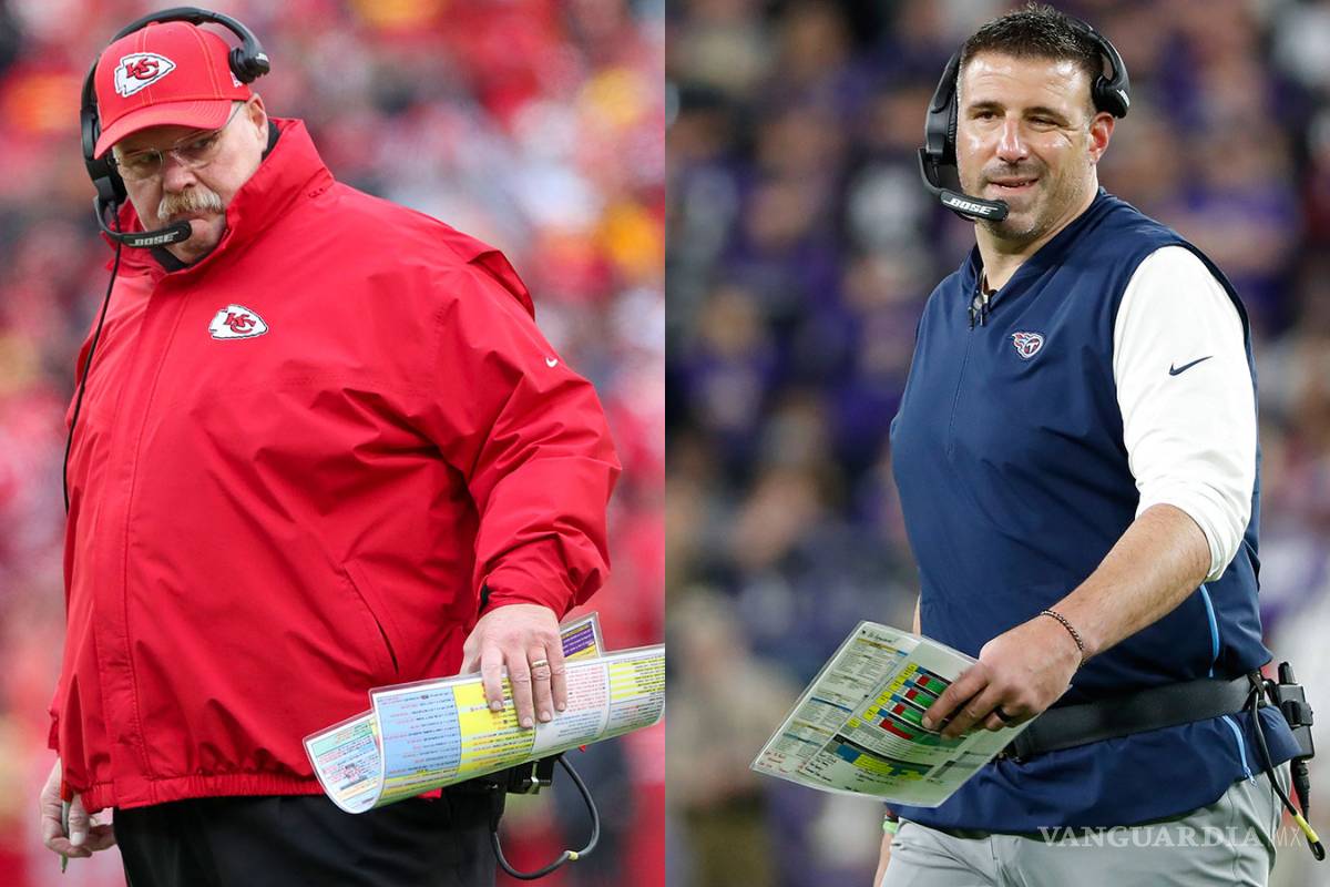 Mike Vrabel y Andy Reid, mentes maestras frente a frente