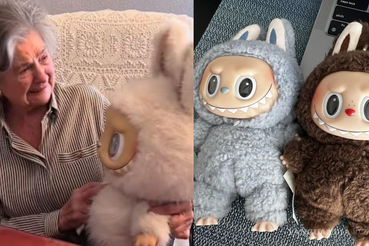 Abuela tiktoker rompe en llanto por Labubu Gigante; tiktok se hace viral