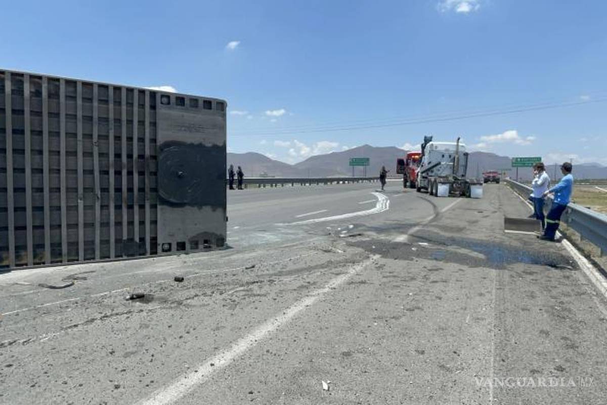 $!El operador resultó sin lesiones graves.