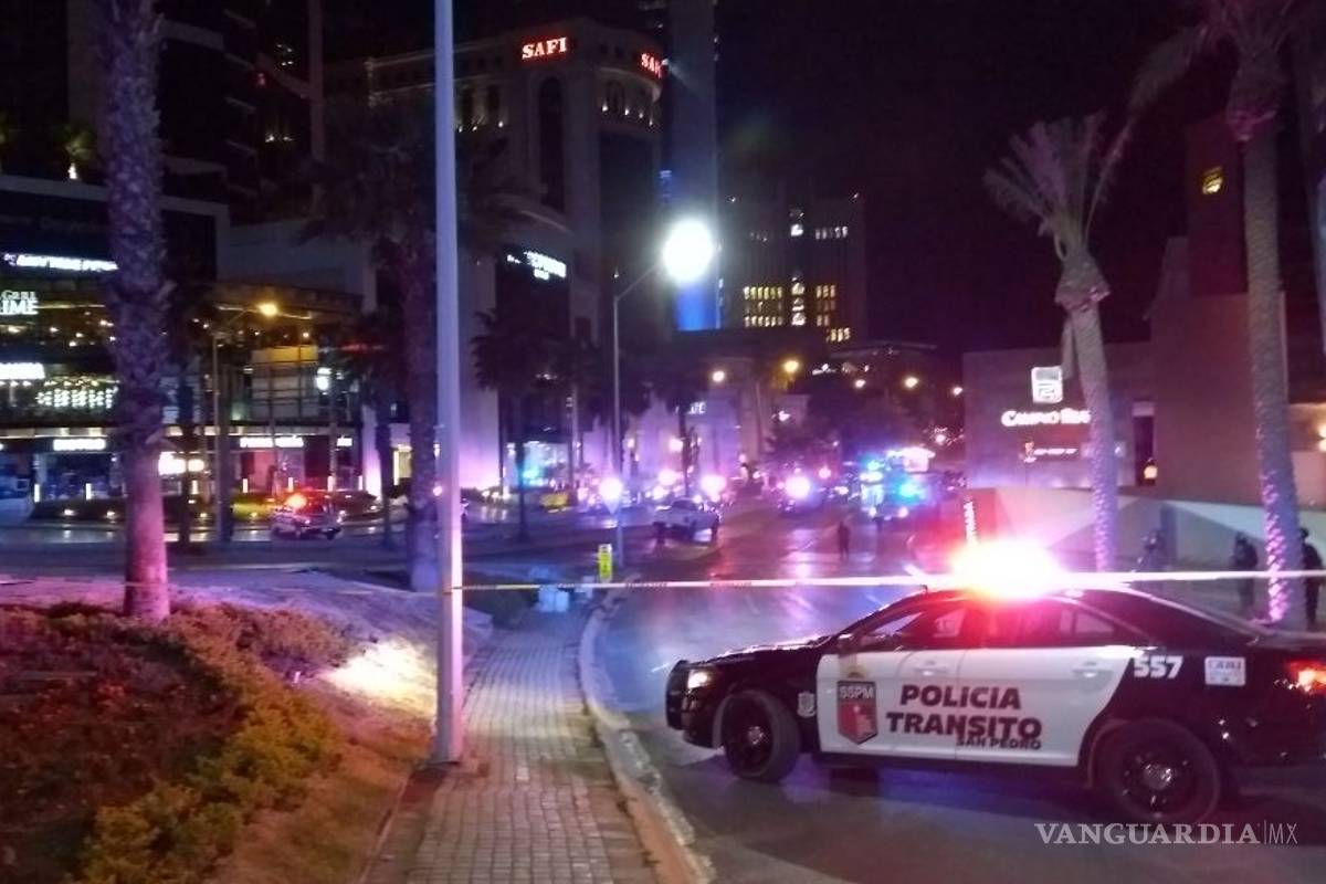 Balacera causa pánico en San Pedro, Nuevo León