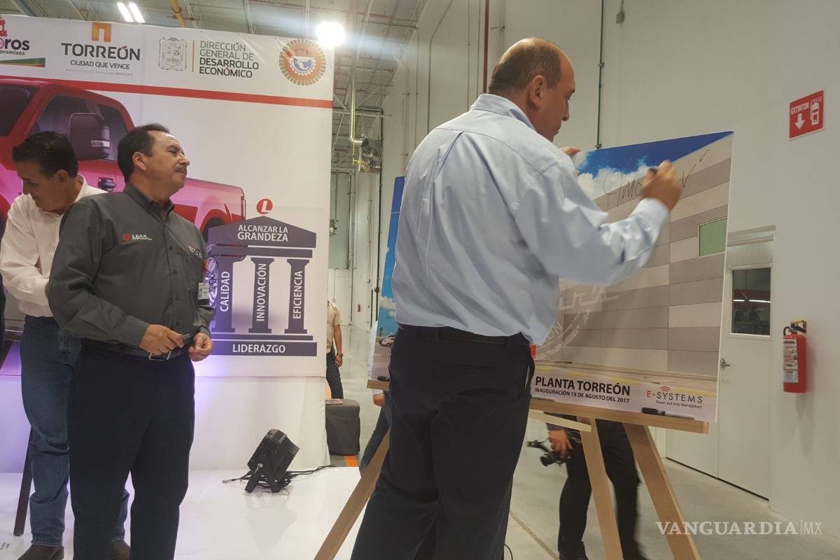 $!Inauguran en Matamoros planta de Sistemas Eléctricos de Lear Corporation