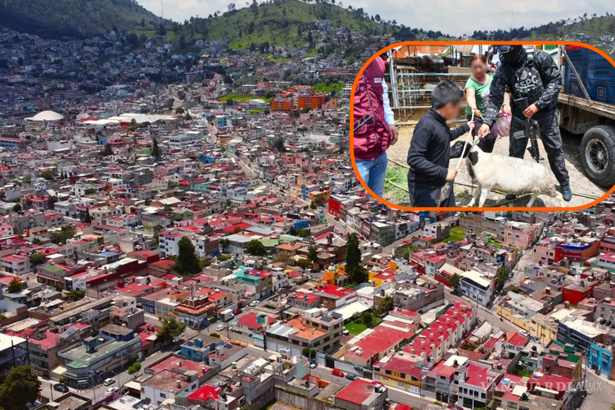 Secretaría del Bienestar del Estado de México entrega animales incautados