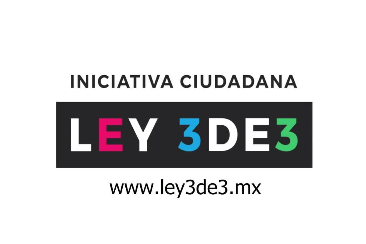 Iniciativa #Ley3de3 logra meta: reúne 120 mil firmas para llegar al Congreso