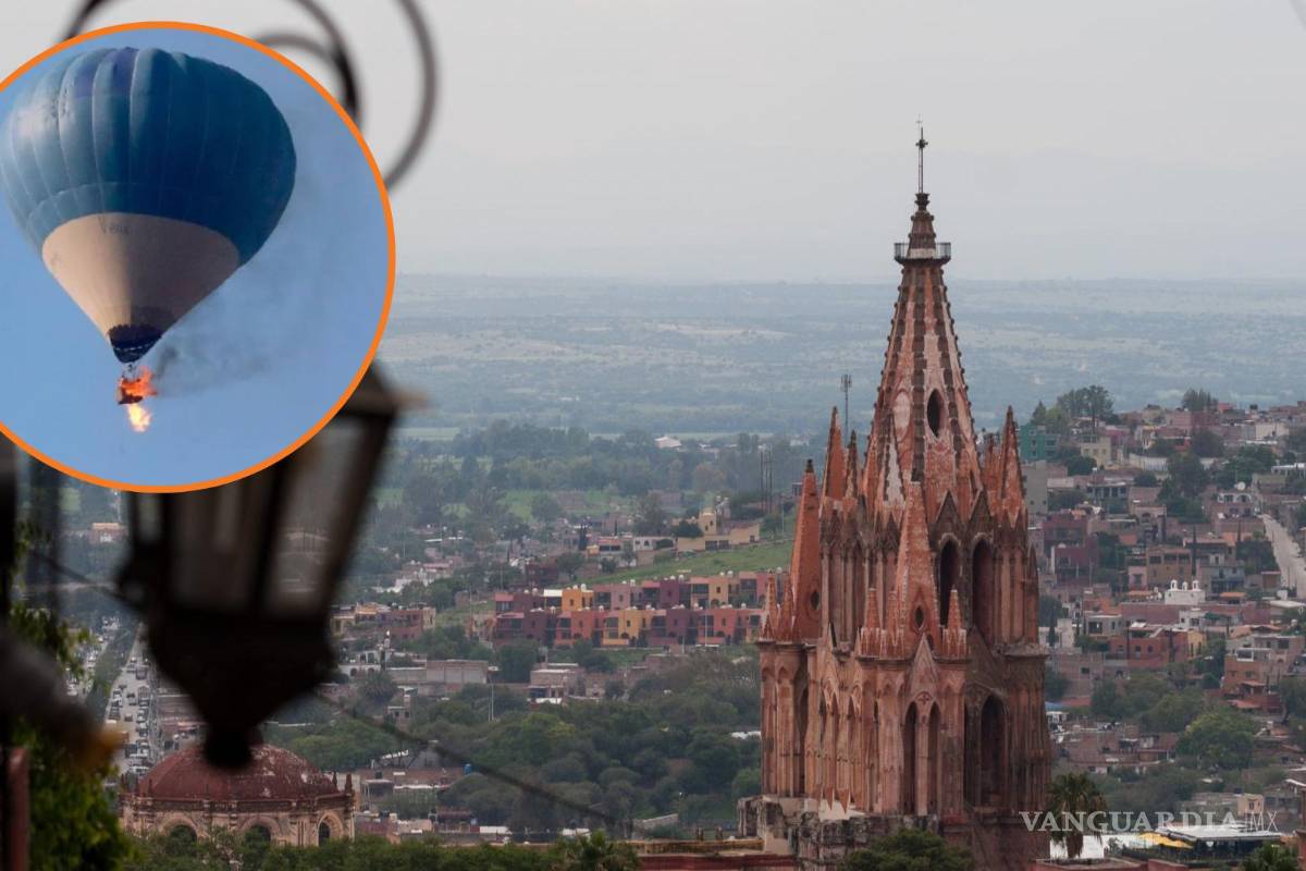 Tras accidente en Teotihuacán, San Miguel de Allende cancela vuelos en globo aerostático