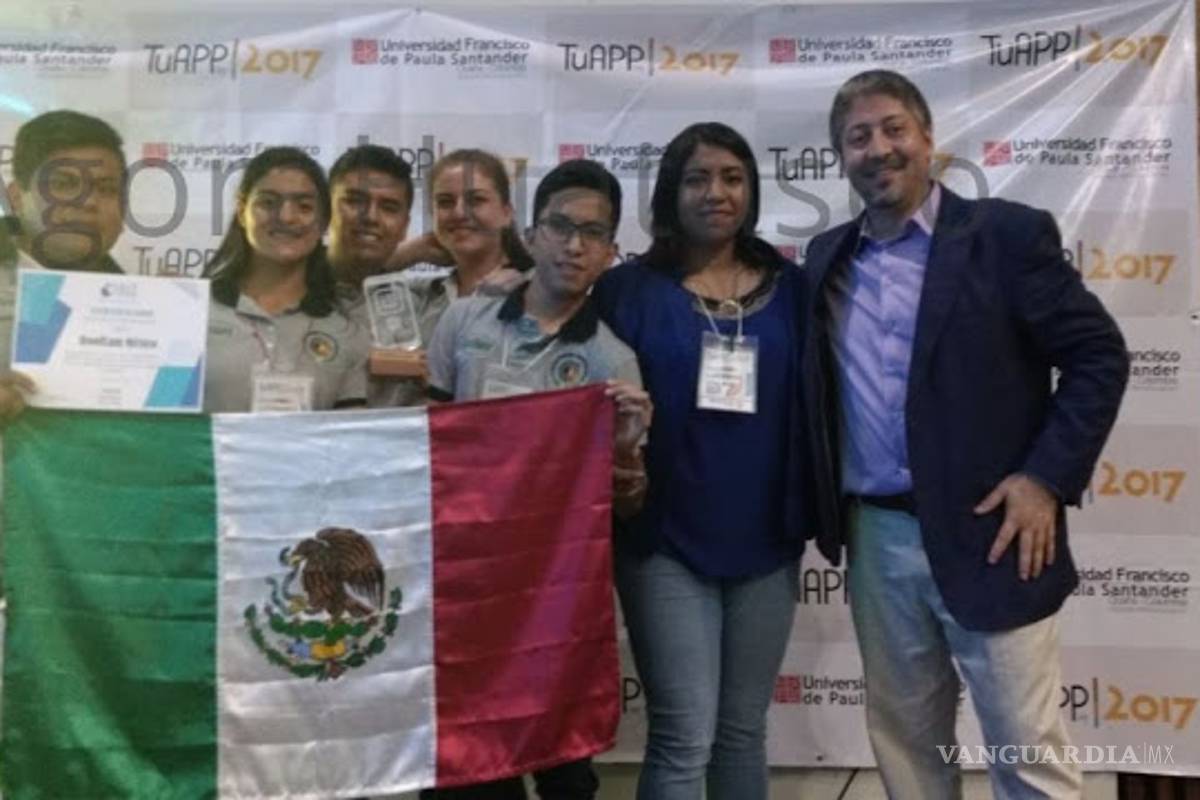 Mexicanos ganan segundo lugar en Torneo Internacional de Apps