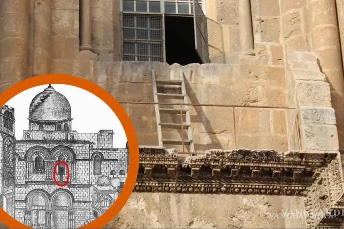 La escalera del Santo Sepulcro... el objeto que lleva 300 años en el mismo sitio y que podría desatar una guerra religiosa (video)