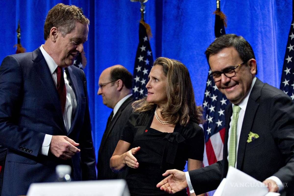 Estados Unidos se enfoca en México y bloquea a Canadá en renegociación del TLCAN