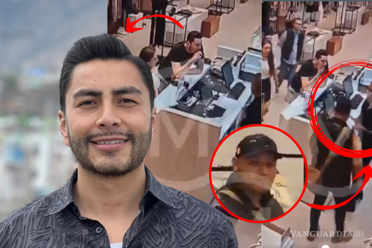 Amenaza escolta del alcalde Iván Camacho a empleado de tienda en Angelópolis por negar devolución (VIDEO)
