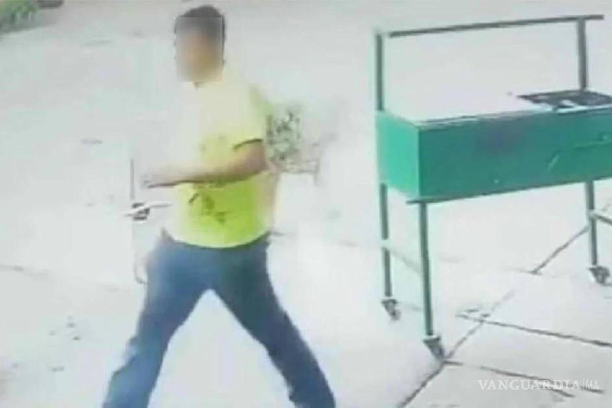 Difunden nuevo video del presunto asesino de Milagros Monserrat