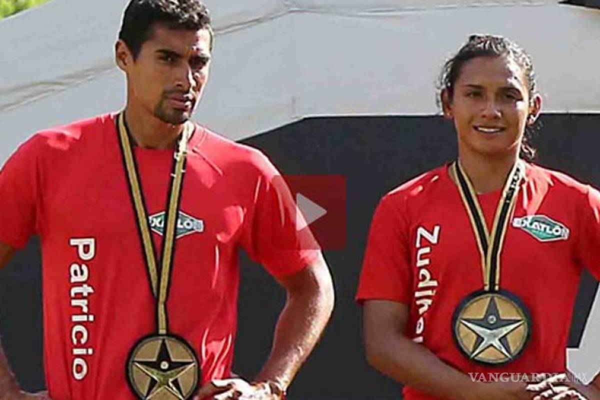 Captan al Pato Araujo y Zudikey Rodríguez de Exatlón pasando un rato en un hotel