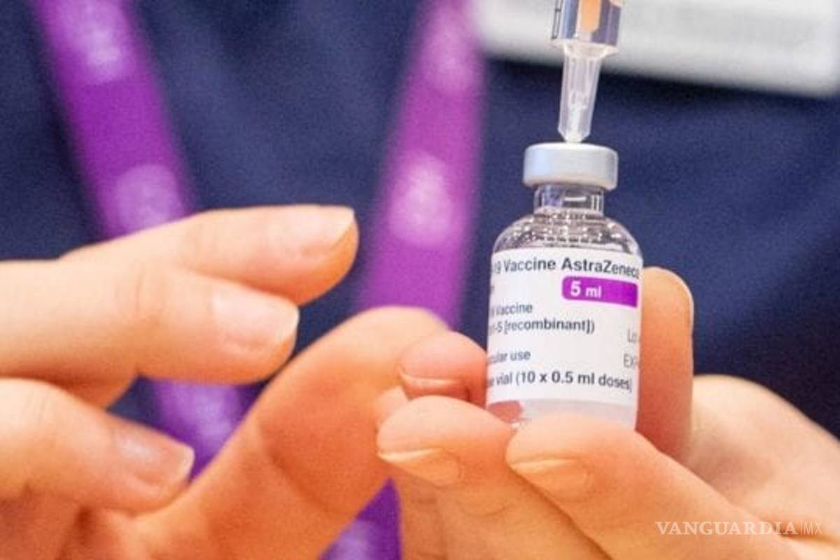 Recomienda la OMS seguir con la vacuna de la firma AstraZeneca