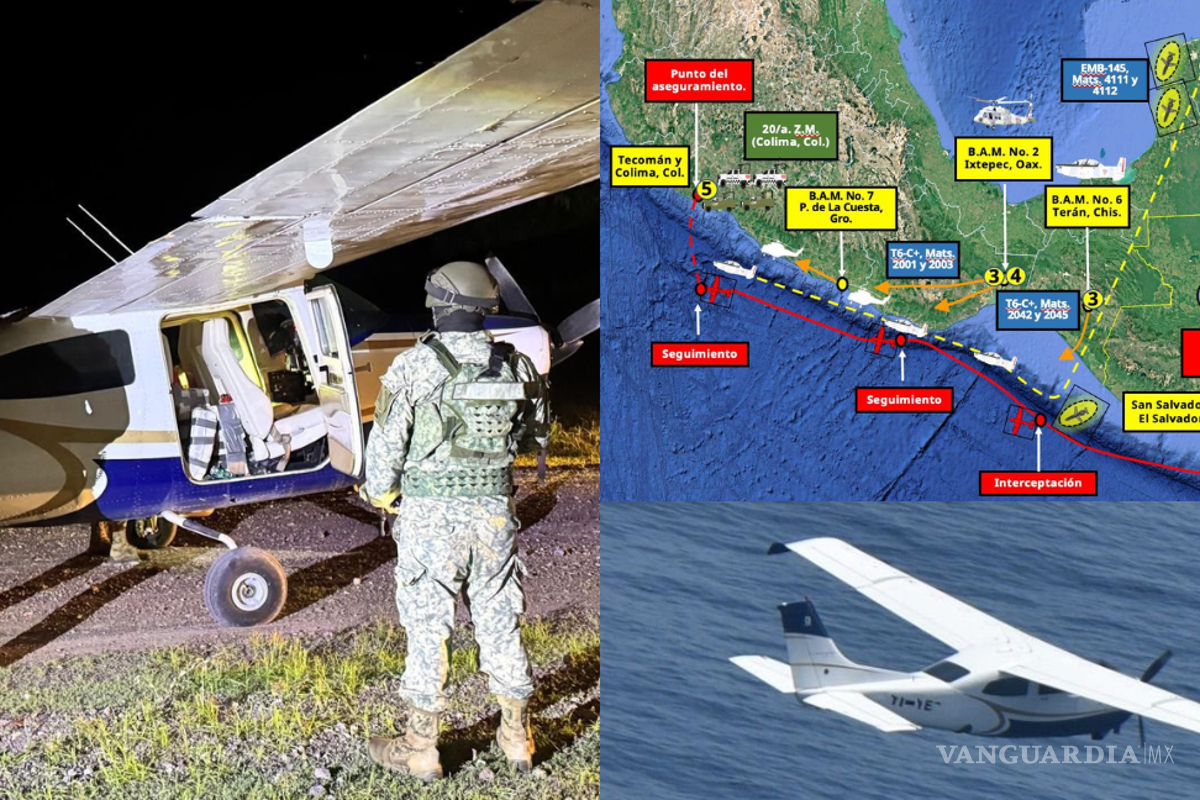 Bukele desmiente a García Harfuch: niega que avioneta con más de 400 kilos de droga saliera de El Salvador