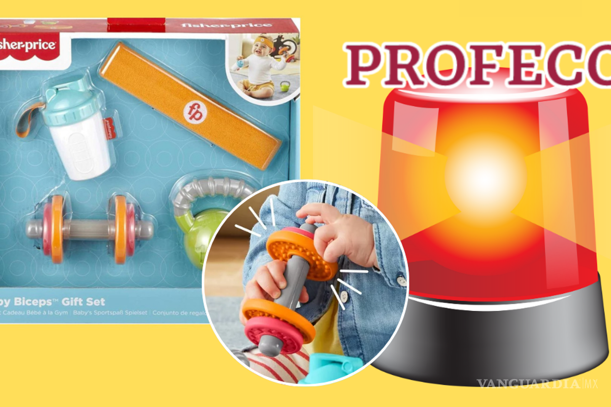 Profeco lanza alerta sobre juguete para bebés marca Fisher Price de Mattel