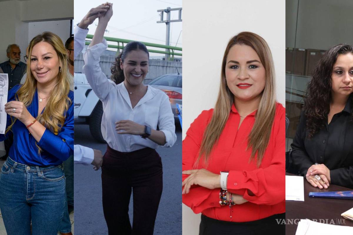 Acaparan mujeres el 51% de las candidaturas por alcaldías y regidurías en los principales municipios de Coahuila
