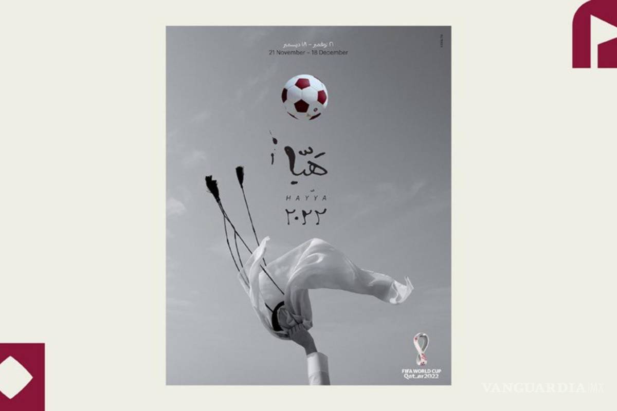 Mira este es el cartel oficial de Qatar 2022