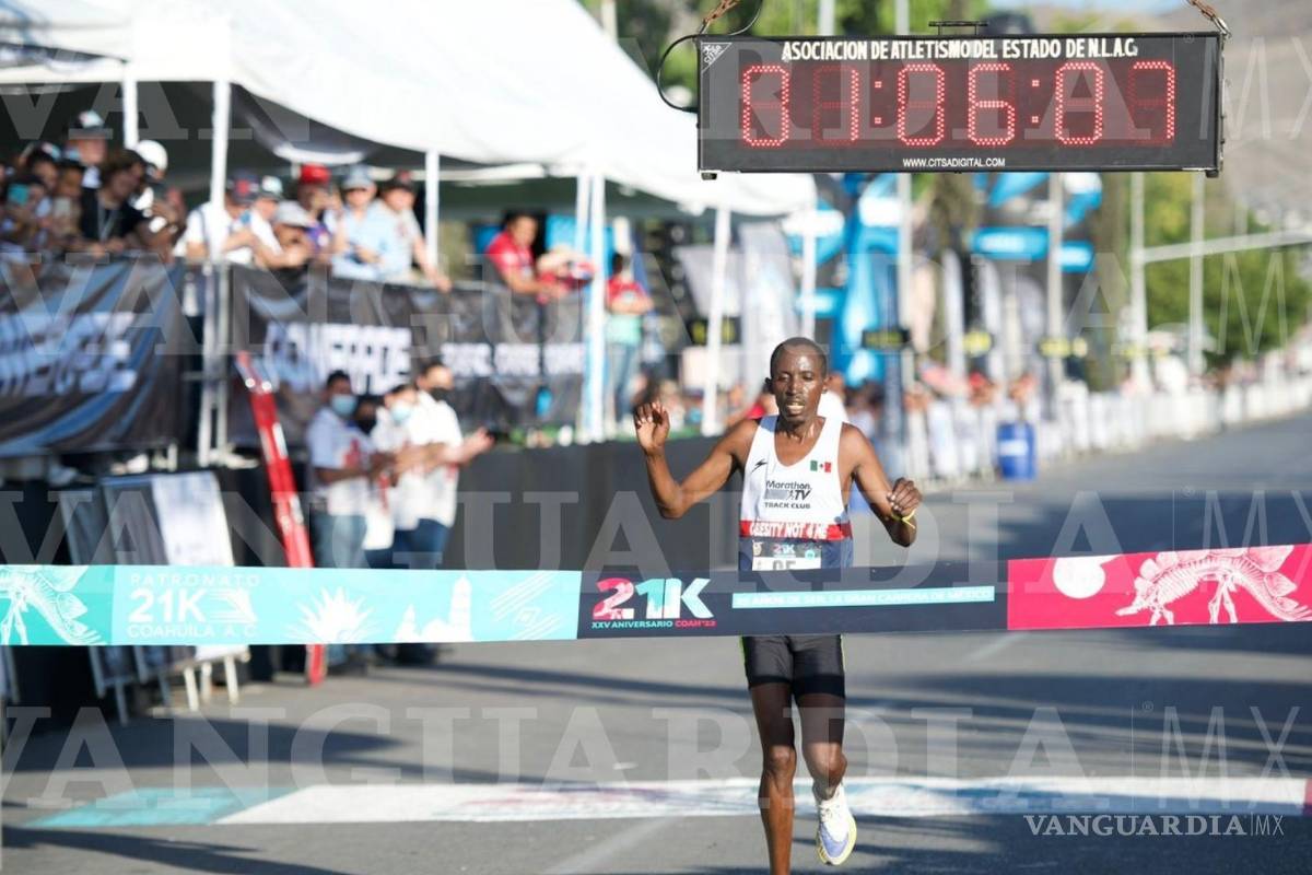 ¡Gana Robert Gaitho Gititu la 21K Coahuila 2022!