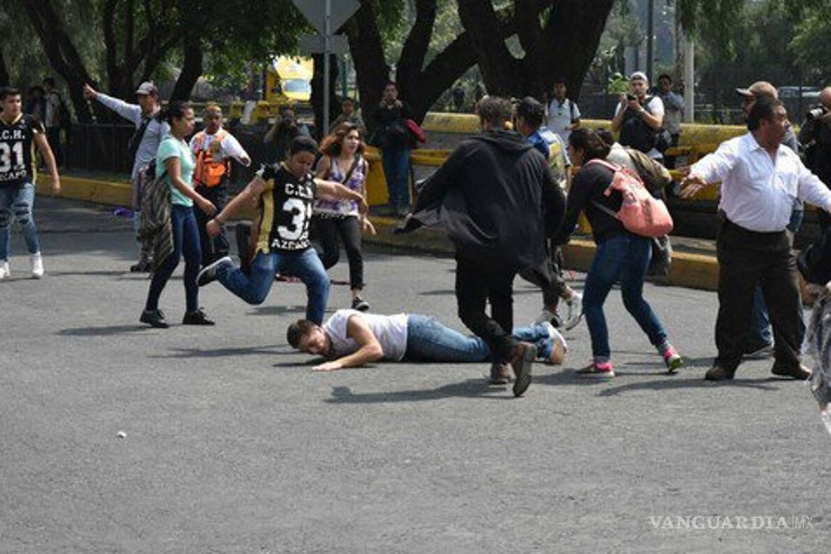 $!'Cazan' en redes sociales a presuntos 'porros' en la UNAM