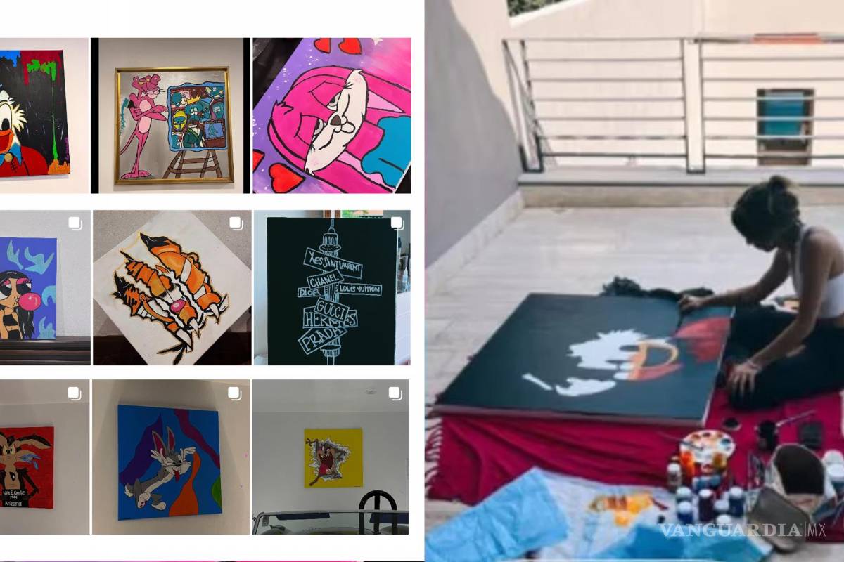 ‘Ni Shakira plagió tanto’... le llueven críticas a Mar de Regil por vender ‘obras de arte mal hechas’ en miles de pesos (fotos)