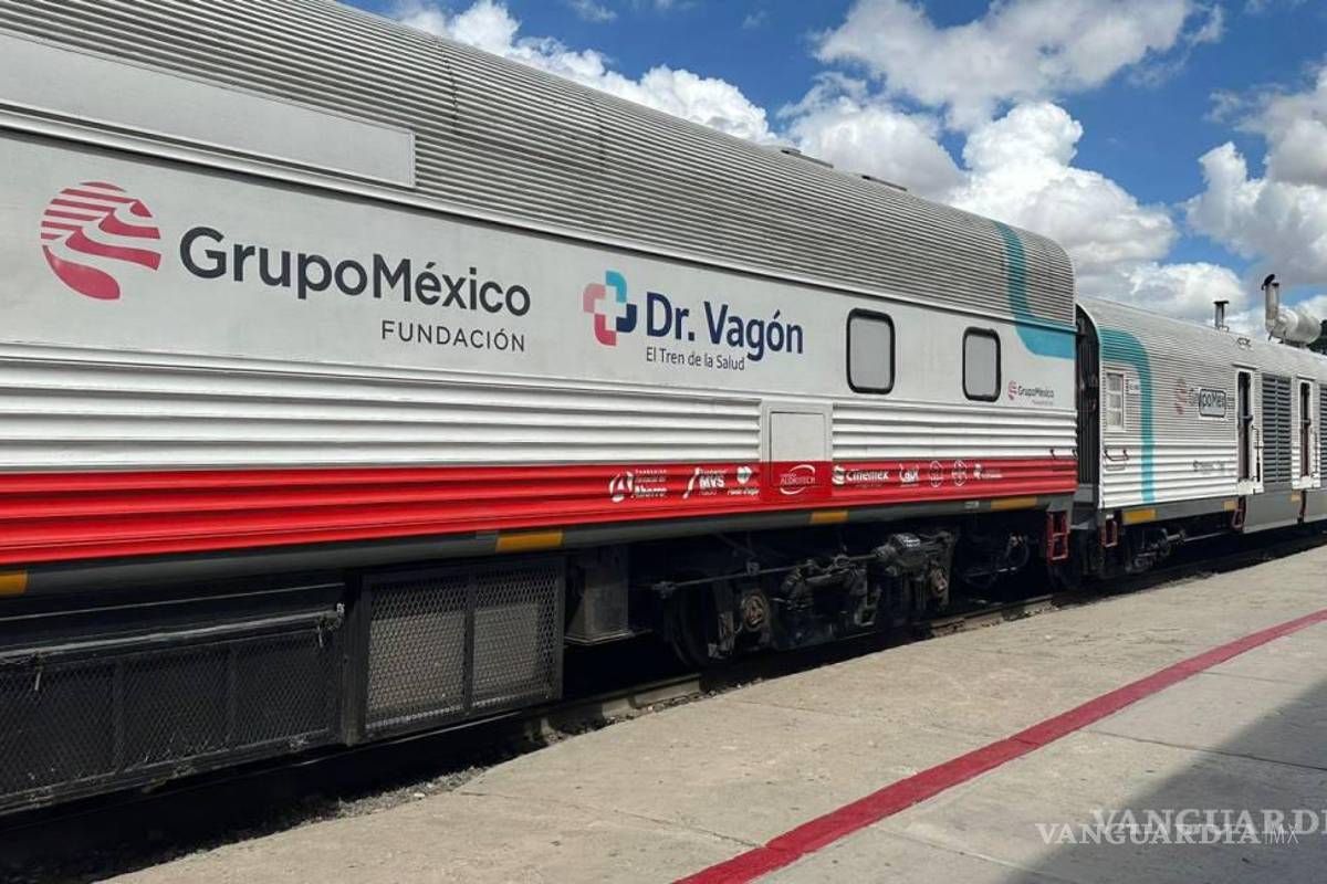 Arranca ‘Dr. Vagón, el Tren de la Salud’, con consultas médicas gratuitas en Torreón