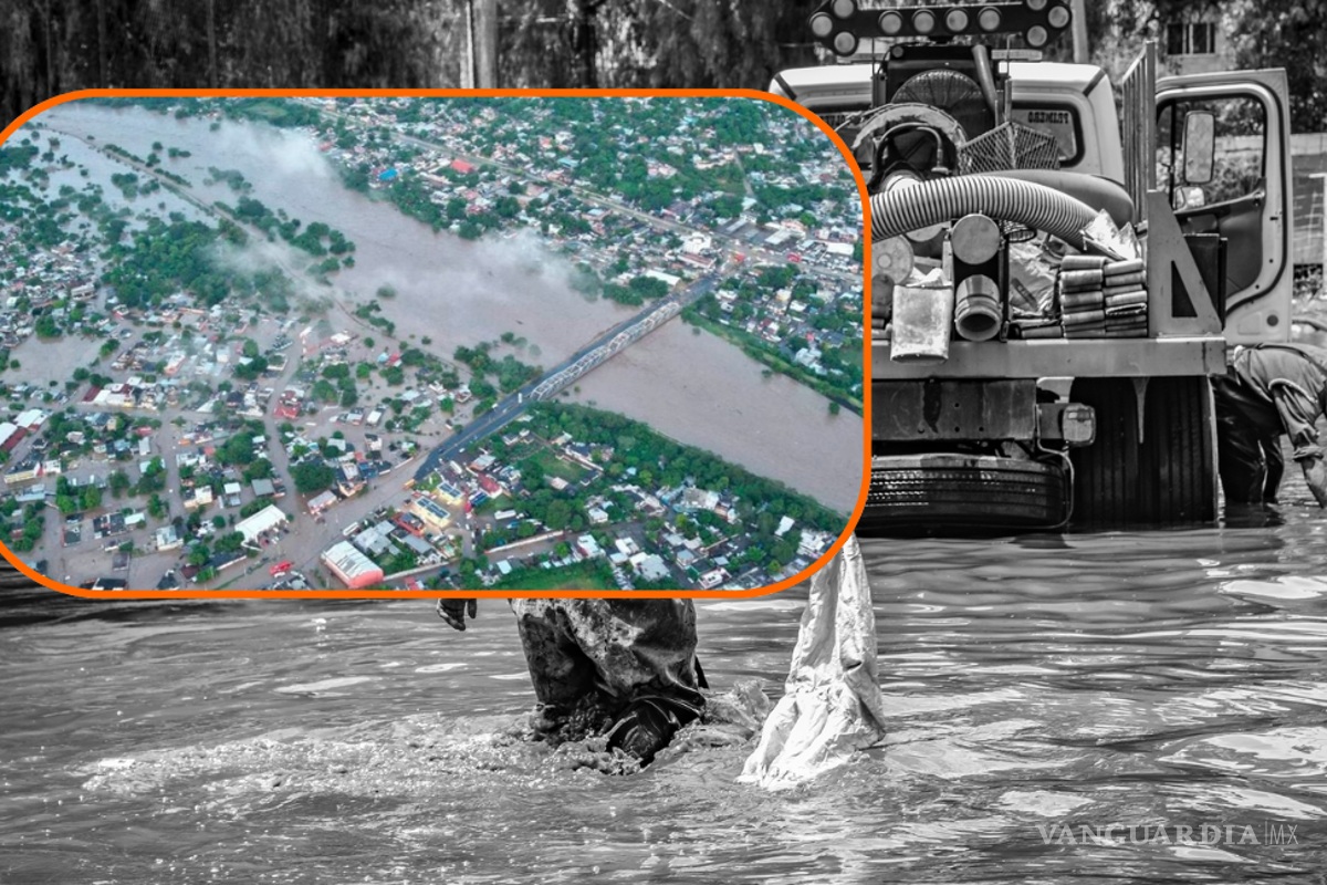 Fuertes lluvias en Veracruz destruyen puente provisional