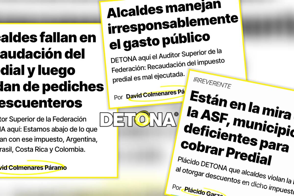 En la mira, finanzas estatales y municipales por baja recaudación de predial e ISAI