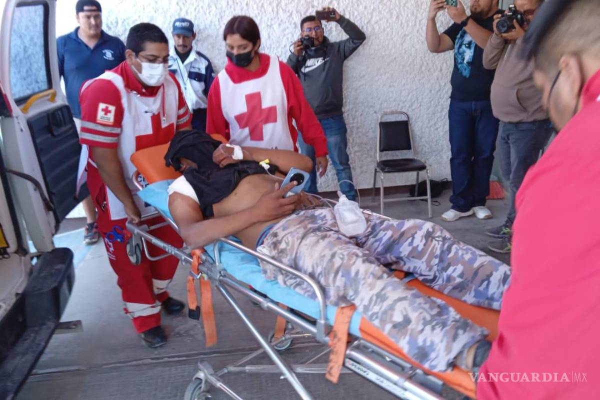 Riña en ejido de Parras deja a un joven lesionado con arma blanca