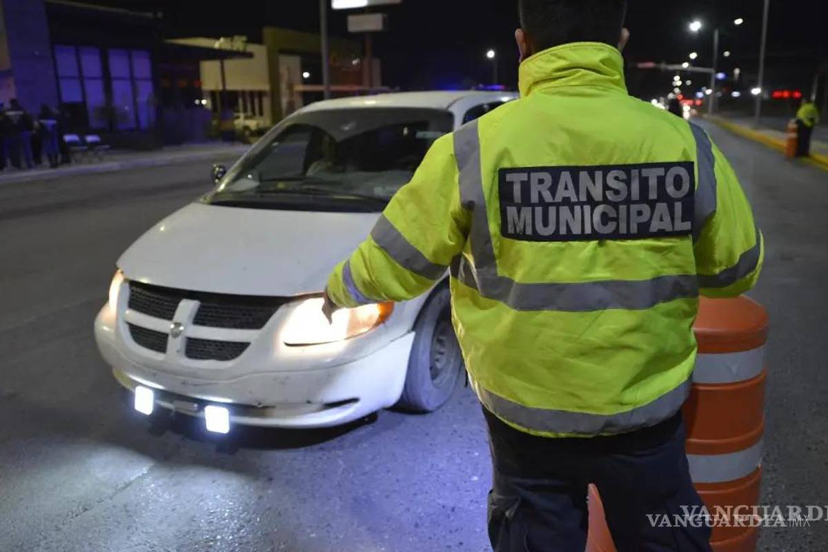 Suben multas por manejar ebrio en Monclova; hasta 8 mil 500 para que aprendan