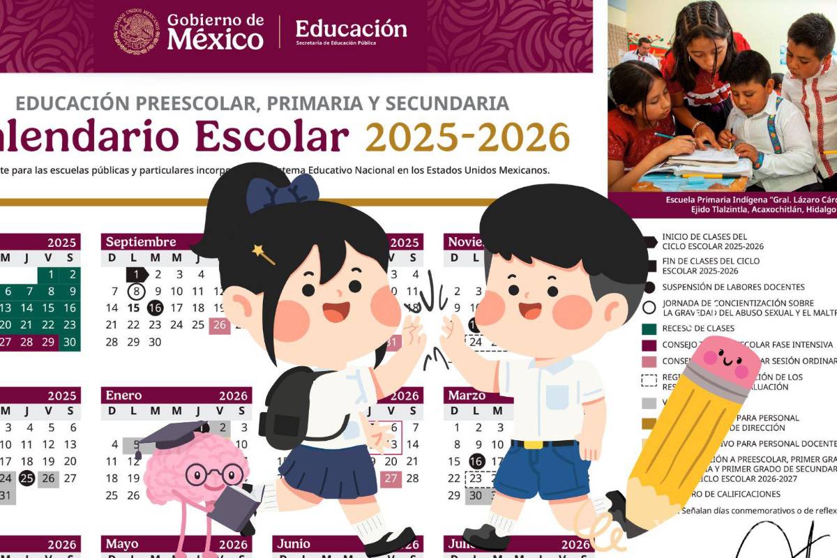SEP suspende clases el 28 de noviembre para preescolar, primaria y secundaria en todo México