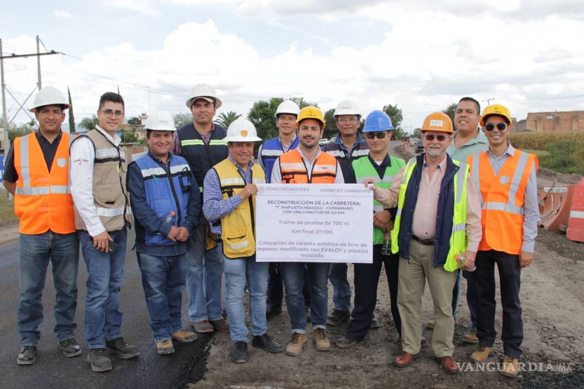 Inauguran primera carretera de plástico reciclado en México