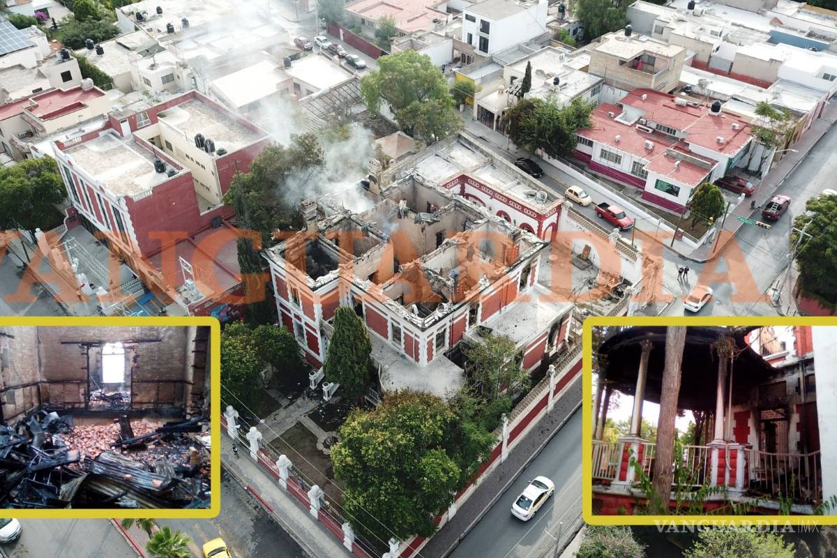 Así quedó la Casa Alameda tras el incendio (fotos exclusivas)