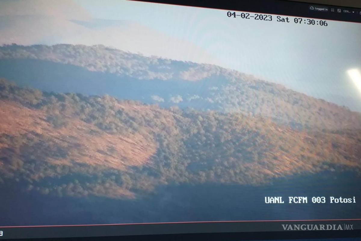 Reportan incendio forestal en Galeana, Nuevo León