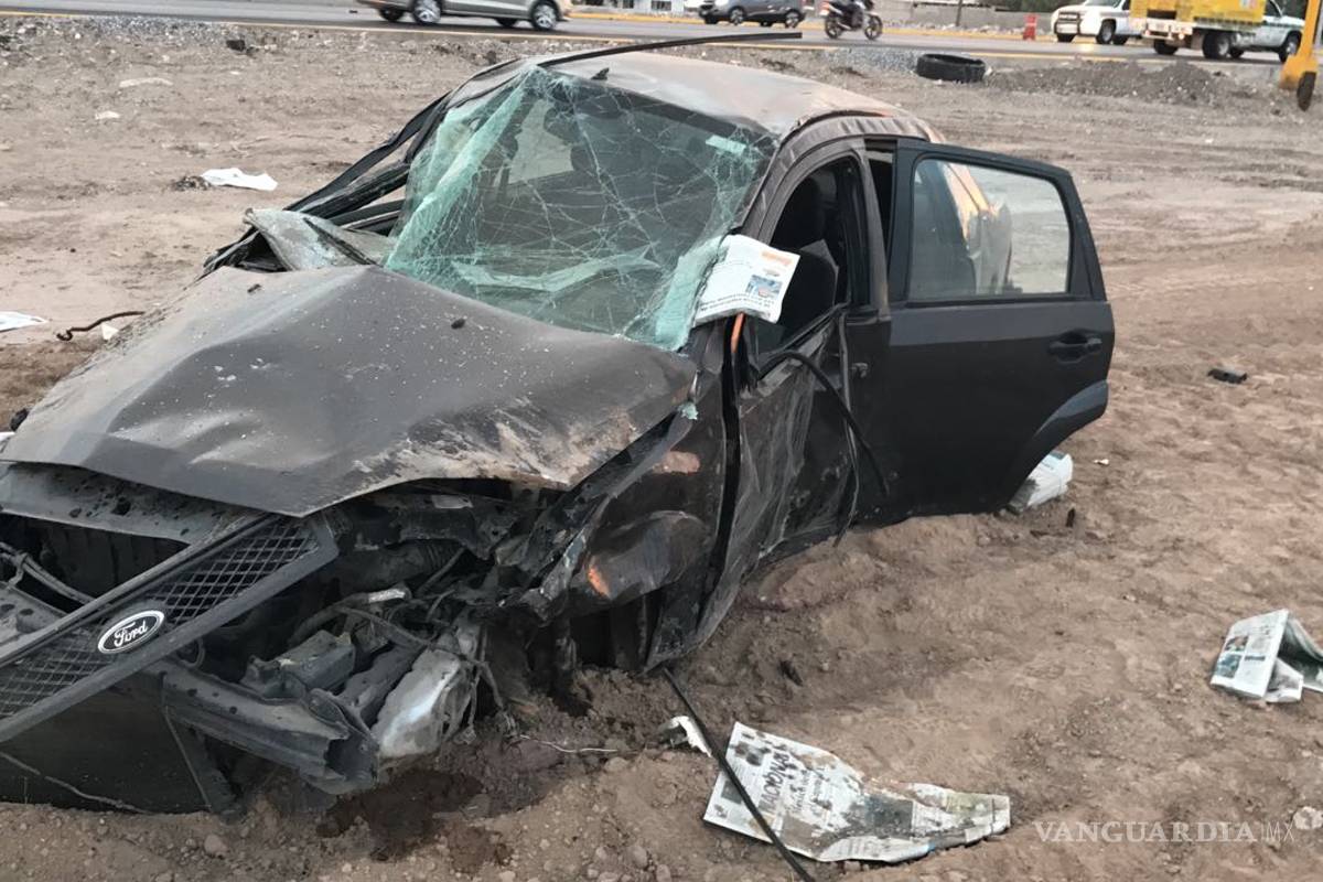 Mujer muere destrozada por veloz auto en Matamoros, Coahuila