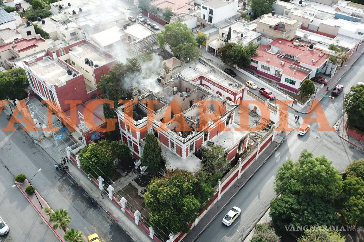 $!Así quedó la Casa Alameda tras el incendio (fotos exclusivas)