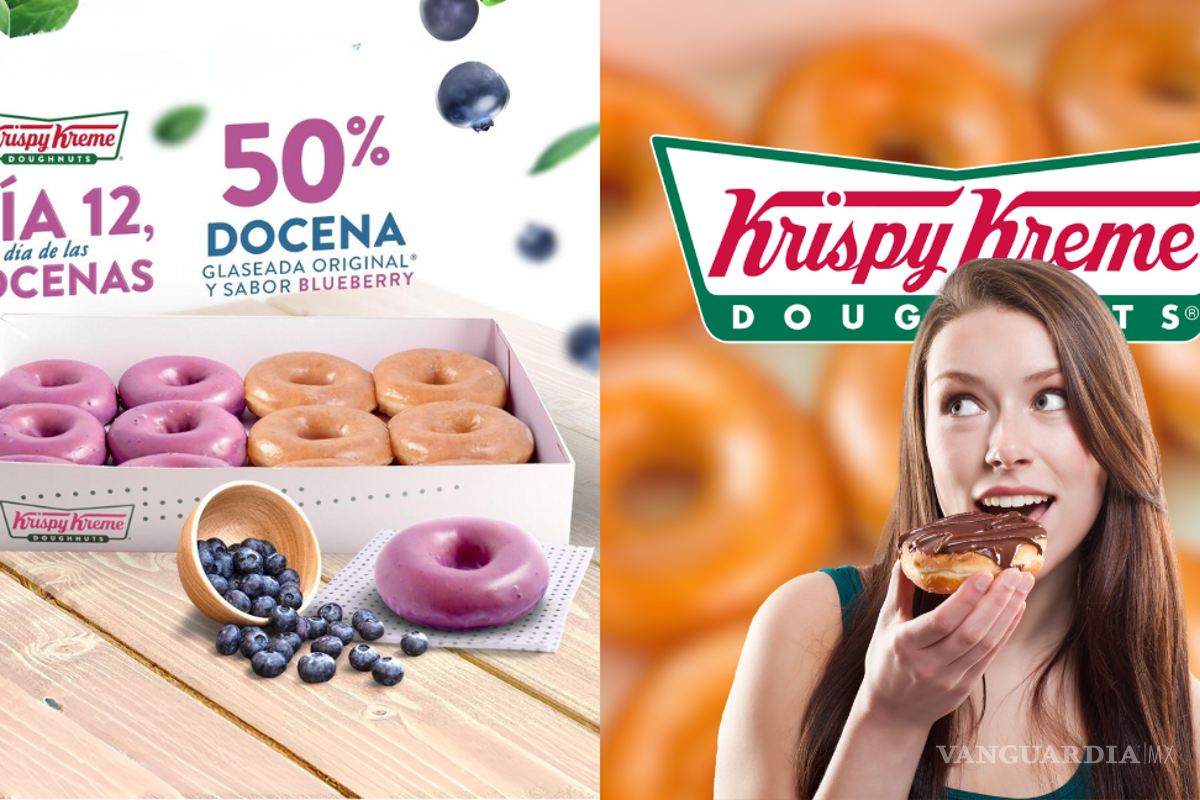 Krispy Kreme celebra el Día de las Docenas con 50% de descuento este 12 de septiembre