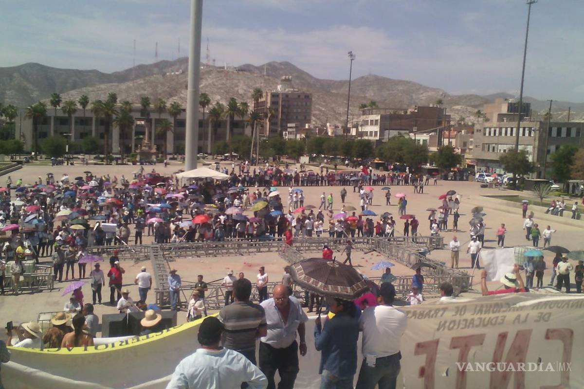 Maestros laguneros se suman al apoyo a docentes de Oaxaca