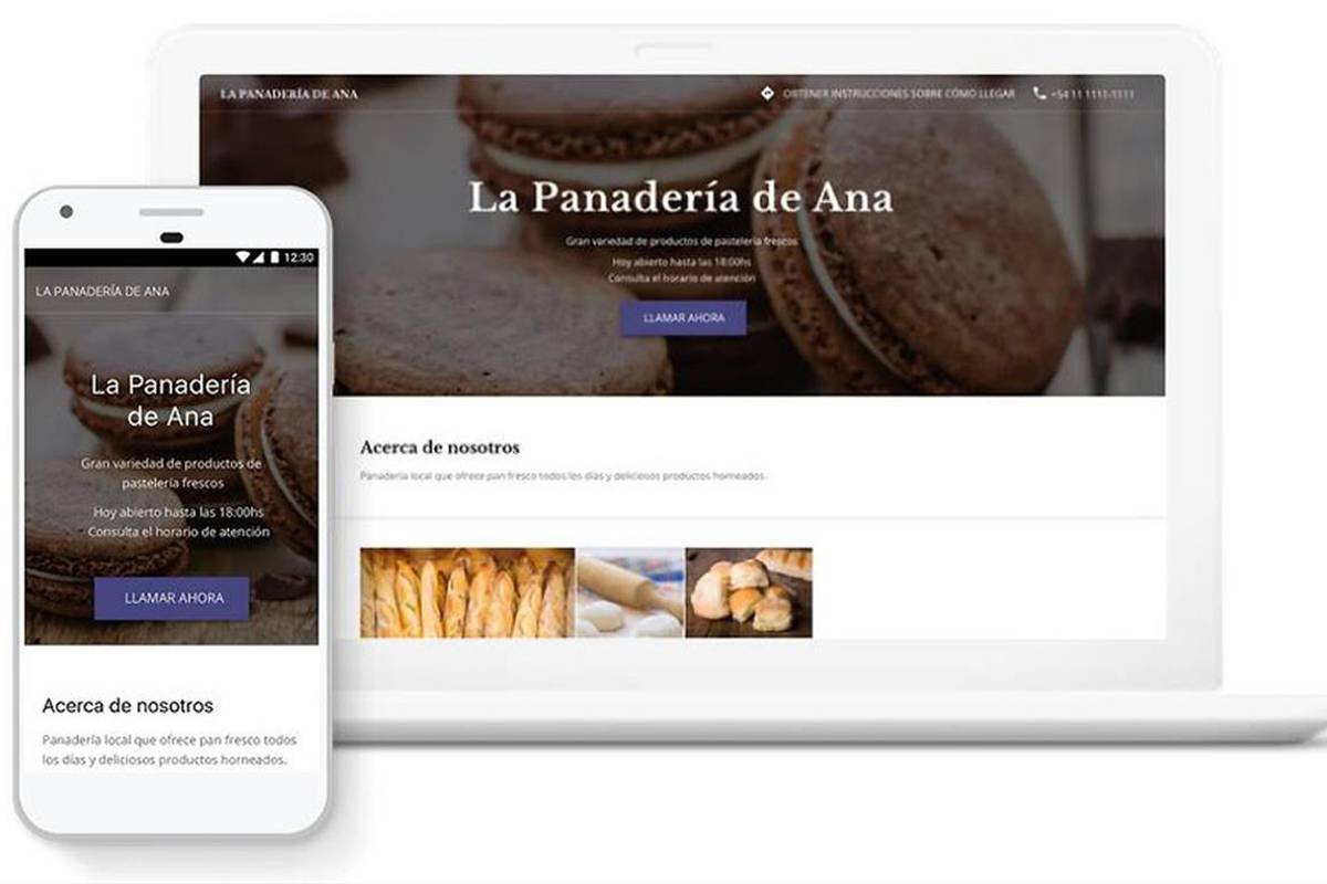 Empresas podrán crear su sitio web con Google
