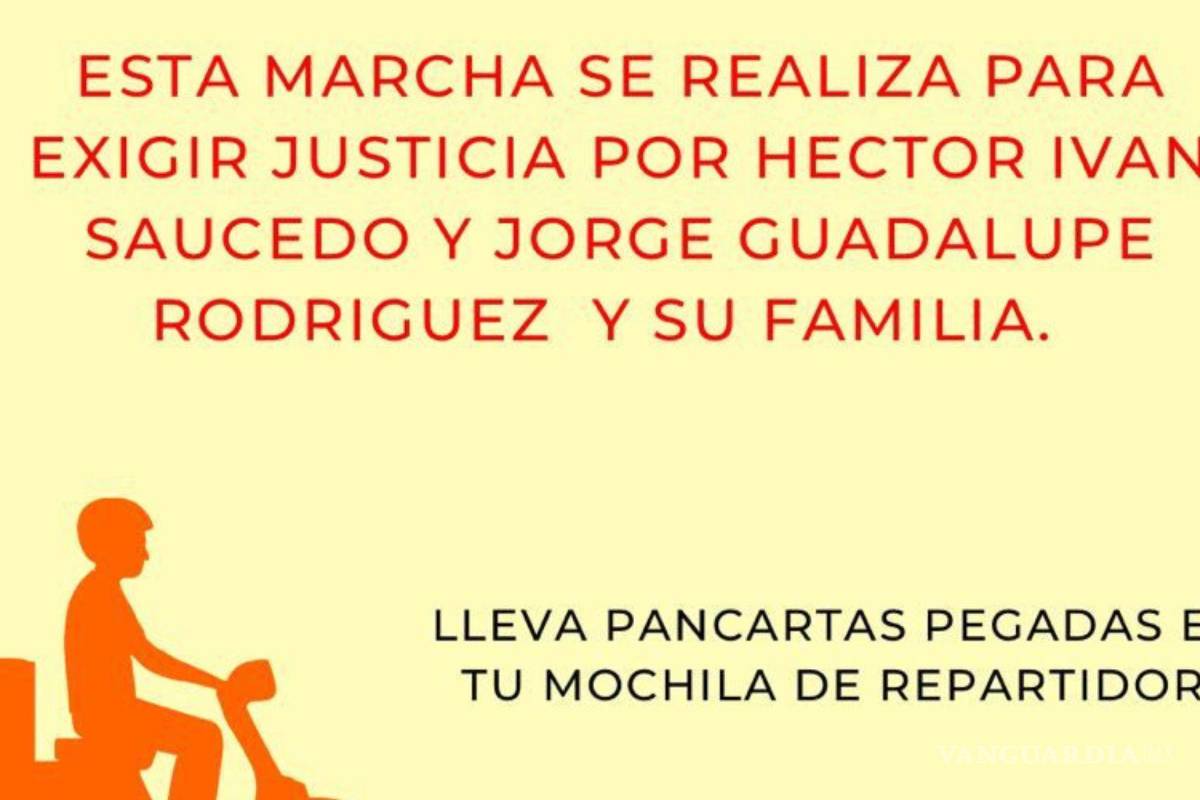 Exigen justicia con marcha en moto por caso de motociclistas atropellados y fallecidos en Saltillo (video)