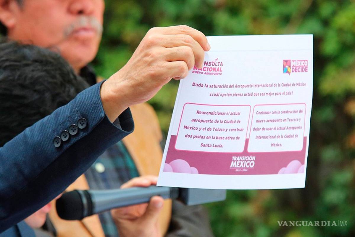 Candados para evitar que haya votación doble en consulta de aeropuerto en la CDMX