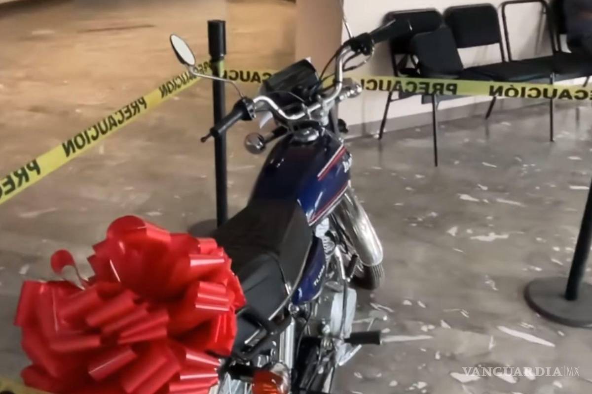 Rifan moto en Torreón para recaudar dinero y reparar clínica del Magisterio