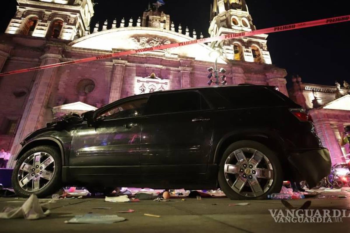 Jalisco: Imputan delitos a sujeto responsable de atropello masivo en la Catedral de Guadalajara