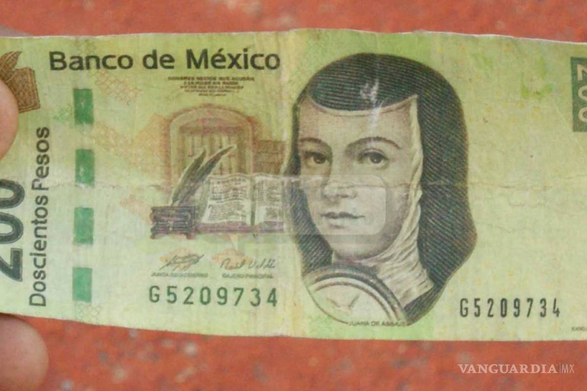 El billete falso que más circula en México es el de 200