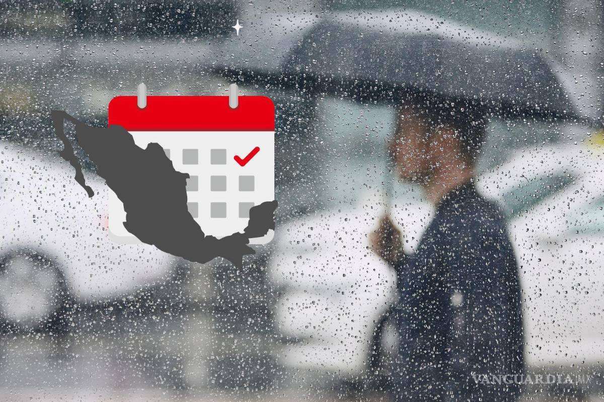 ¿Falta mucho? En esta fecha termina la temporada de lluvias en México