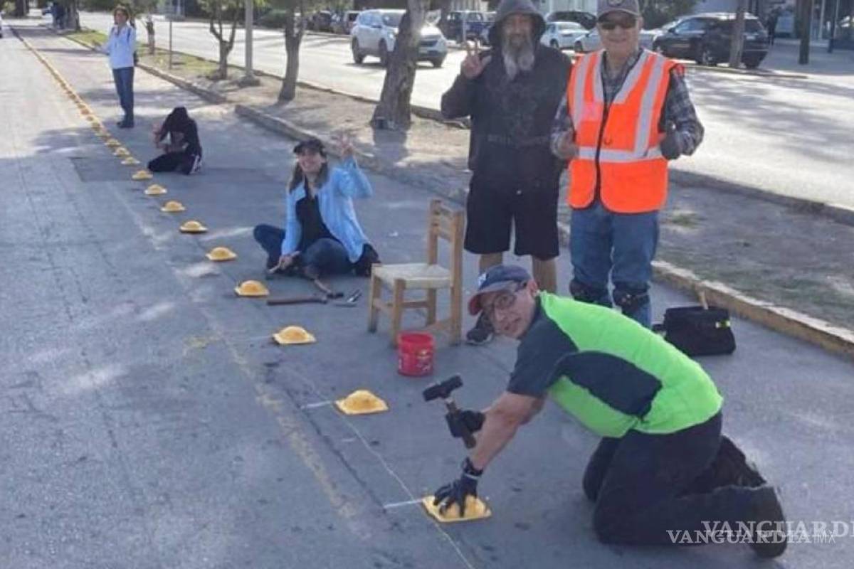 ‘Los automovilistas ven al ciclista como a un perrito’, dice usuario de la Ciclovía en Saltillo (video)