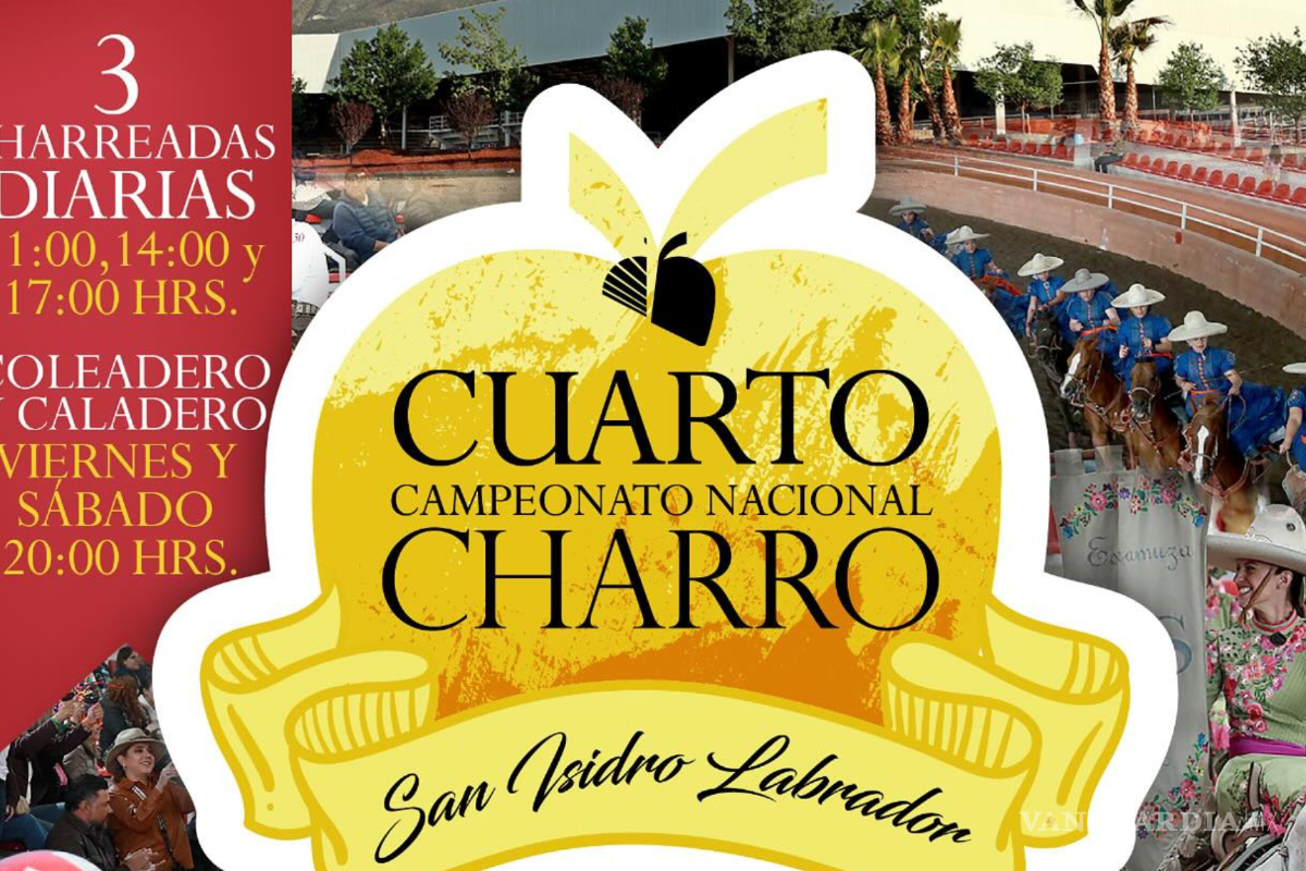 Arteaga recibe el Cuarto Campeonato Nacional Charro en apoyo a la Cruz Roja