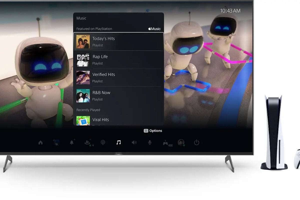 Apple Music llega oficialmente a PlayStation 5