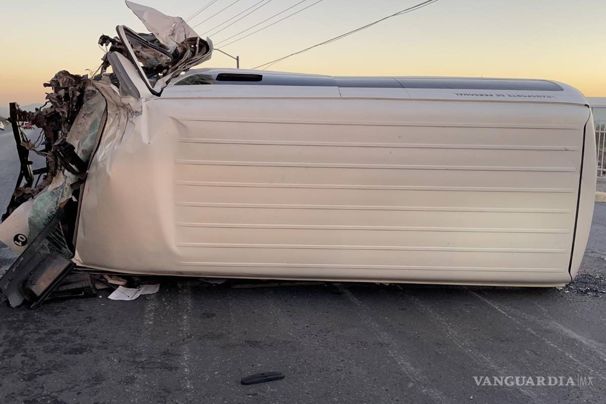 Choque deja 13 lesionados en Ramos Arizpe