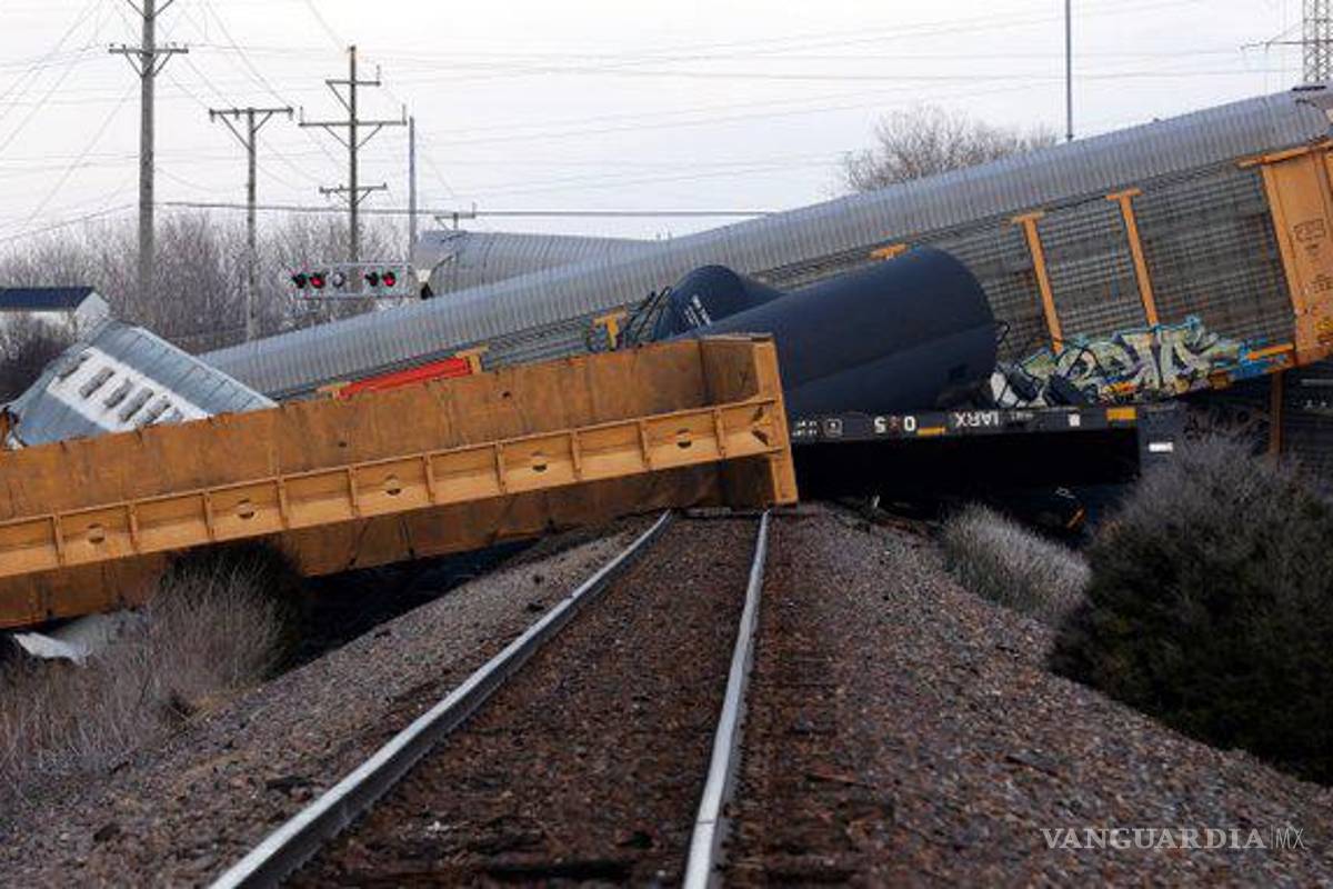 Otra vez se descarrila un tren de carga de Norfolk Southern en Ohio
