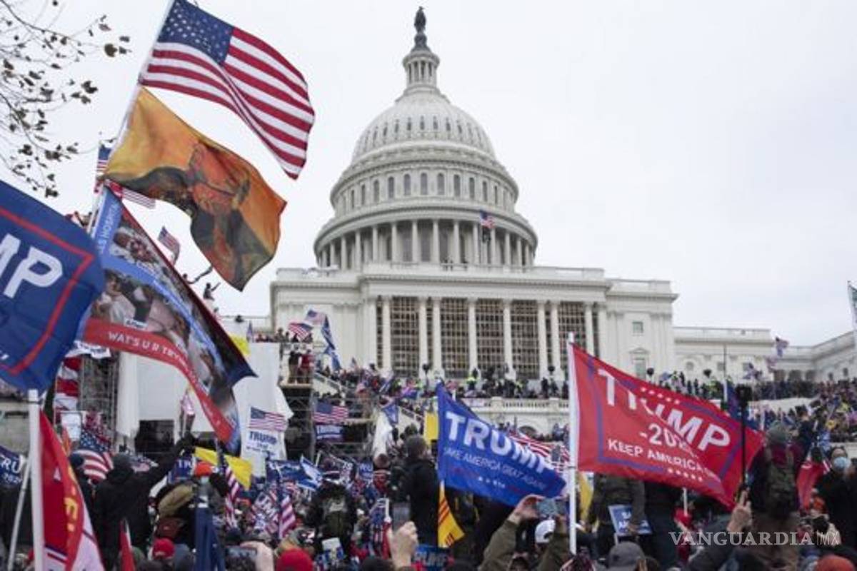 Admite mujer que participó en la toma de el Capitolio que “seguía” órdenes de Trump